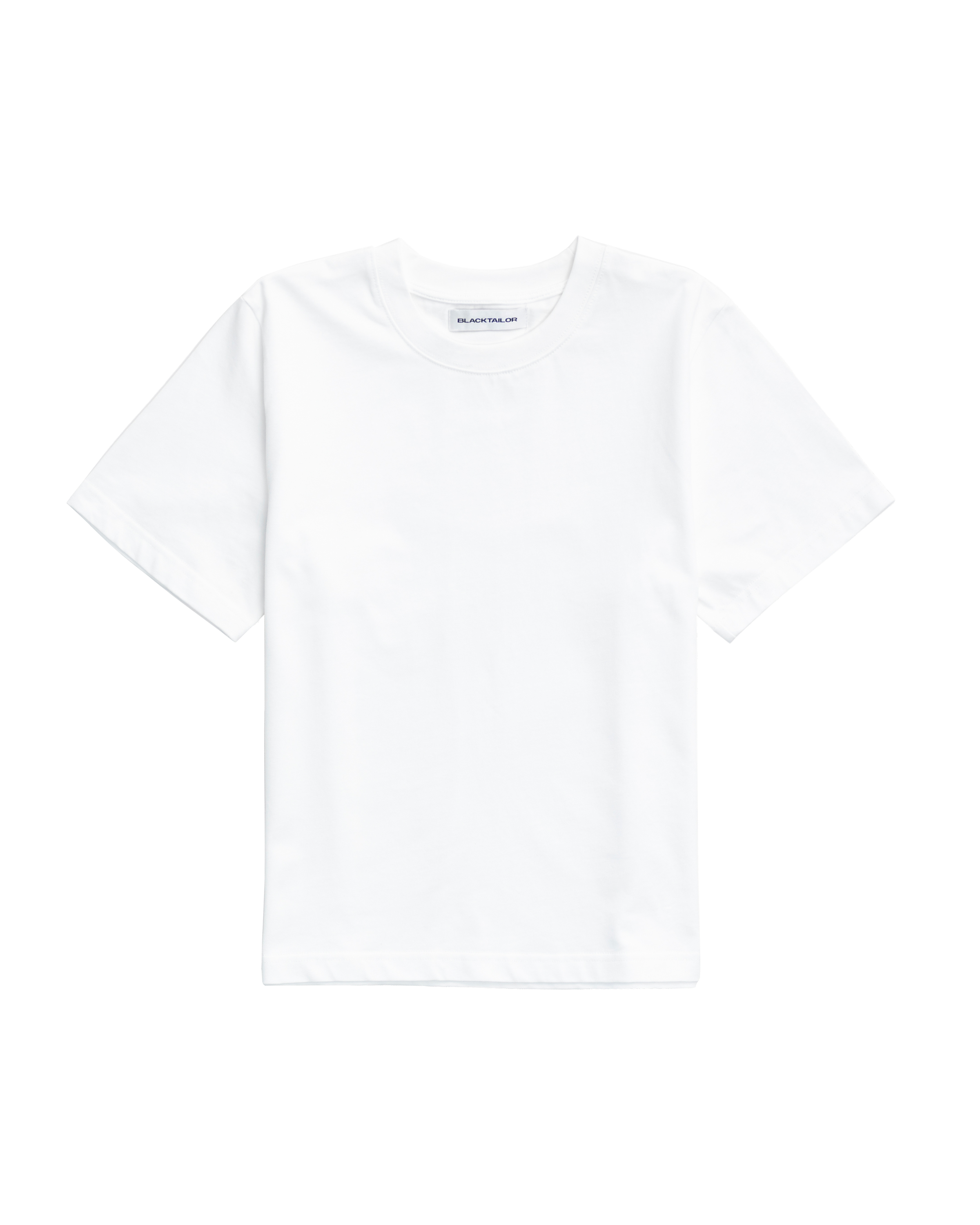 Cropped T-shirt White – BLACKTAILOR