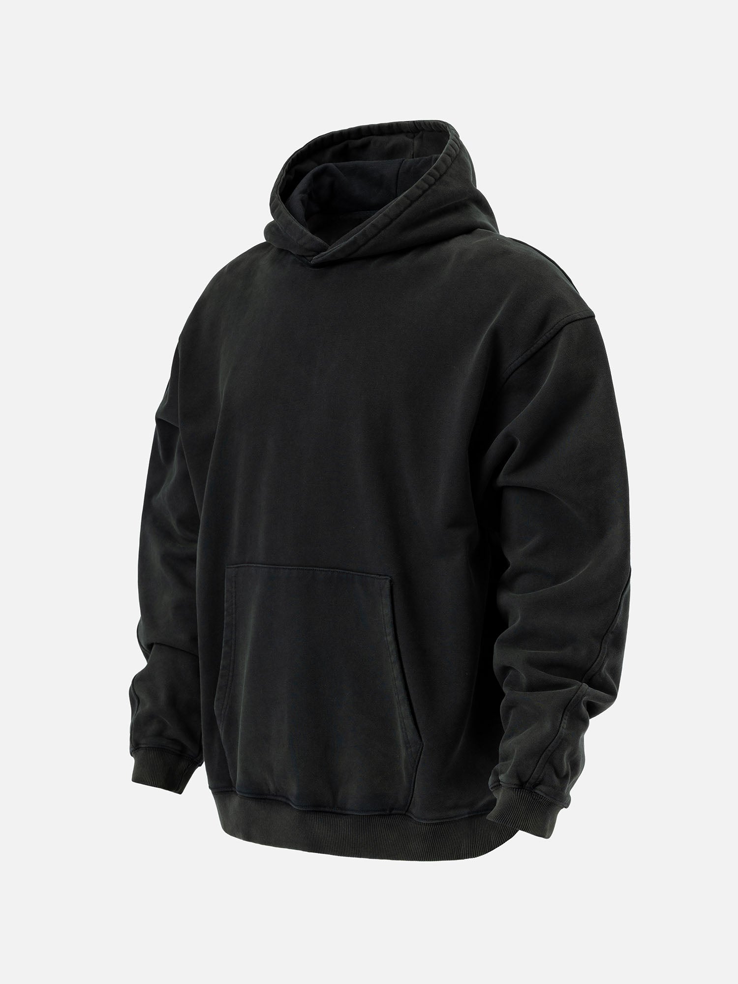 Oversized Hoodie Washed Black – BLACKTAILOR