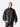 Black Oversized Parachute Jacket, casual half-body pose on model
