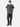 Washed Black Oversized T-Shirt, full-body casual pose on model