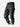 Black T1 Jogger, 45-degree bent-leg side view
