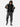 Black T1 Jogger, full-body casual pose on model