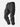Black T36 Cargo Pants, 45-degree bent-leg side view
