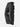 Black W12 Cargo Pants, 45-degree bent-leg side view