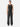 Black W8 Cargo Pants, full-body front view on model