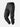 Black X12 Jogger, 45-degree bent-leg side view