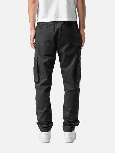 Black X16 Cargo Pants, back half-body on model