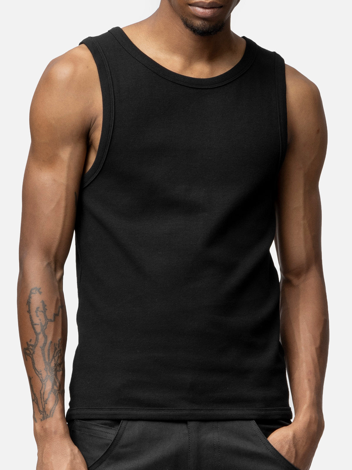RIBBED TANK