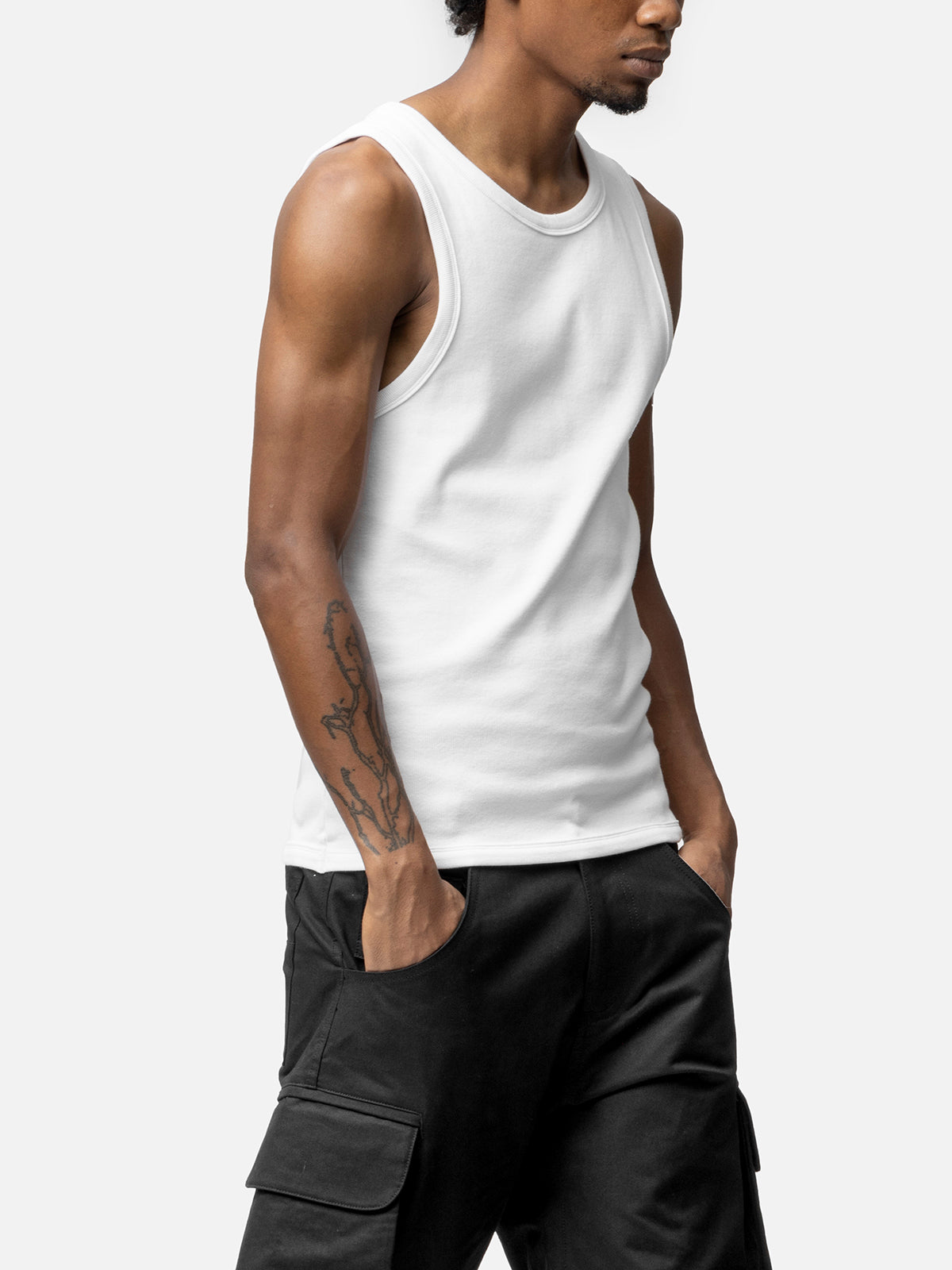 RIBBED TANK