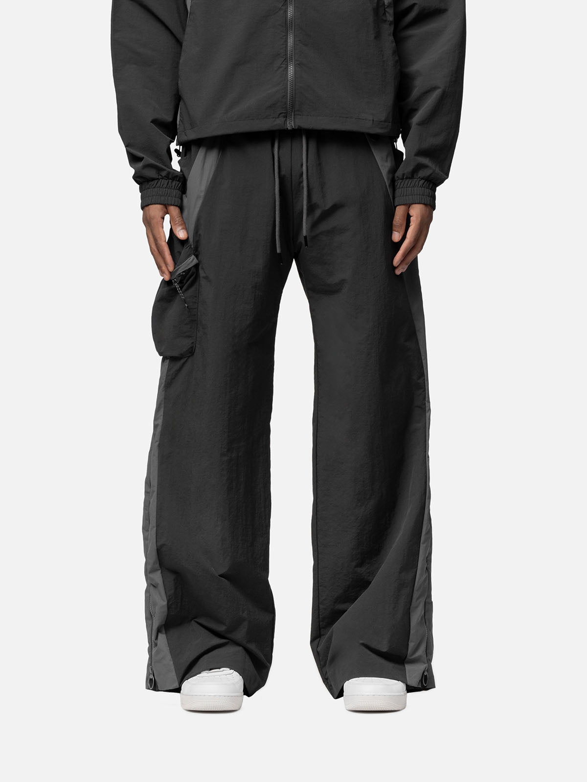 Studio Track Pants Charcoal – BLACKTAILOR