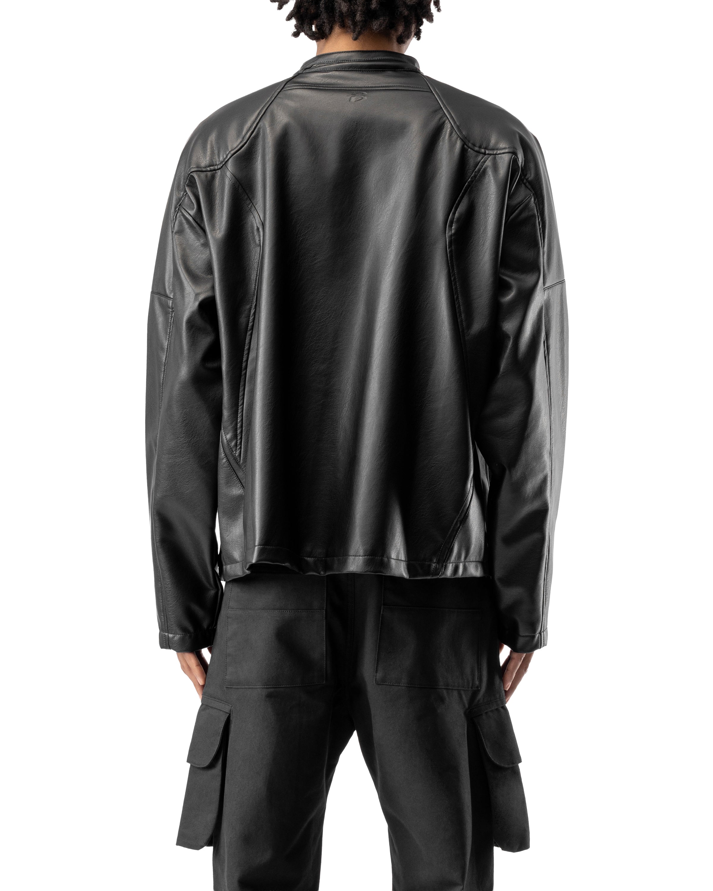 LEATHER RACER JACKET