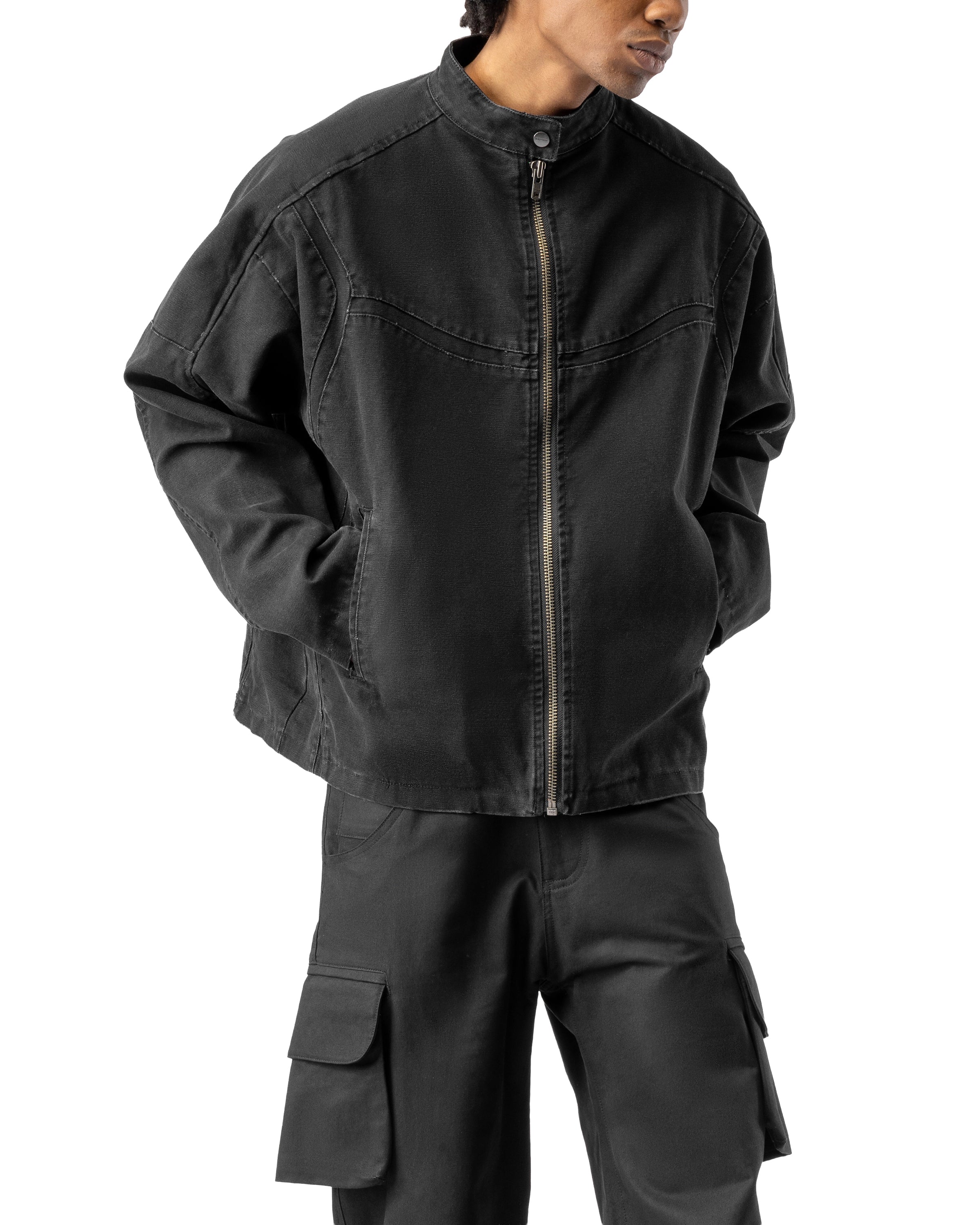 CANVAS RACER JACKET