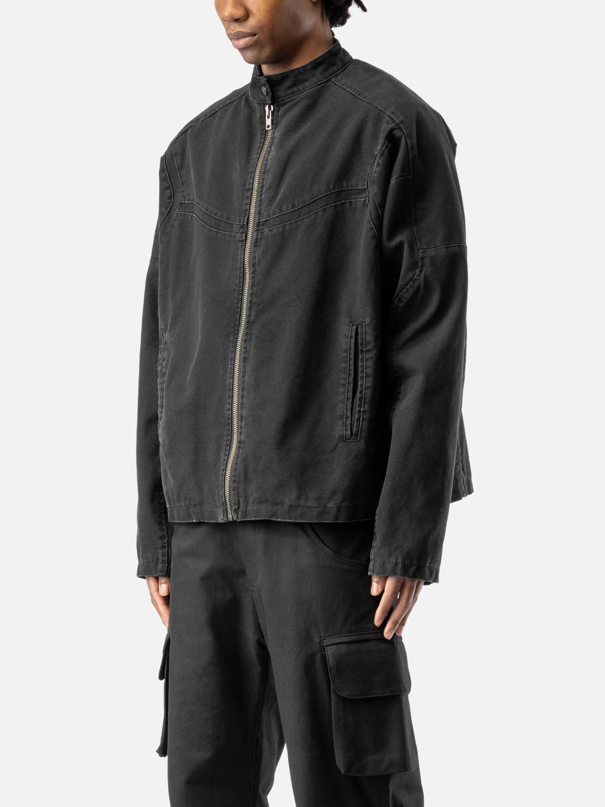 CANVAS RACER JACKET