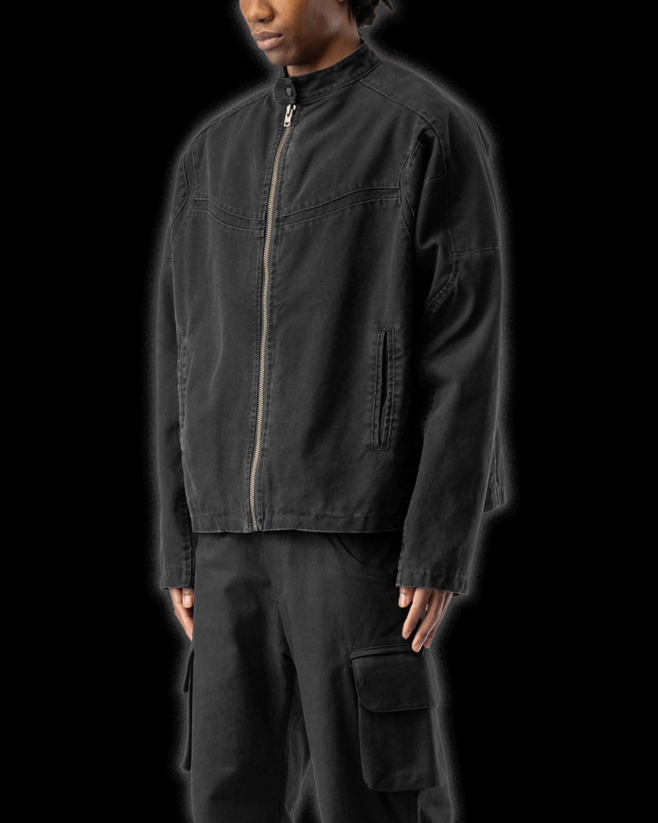 CANVAS RACER JACKET