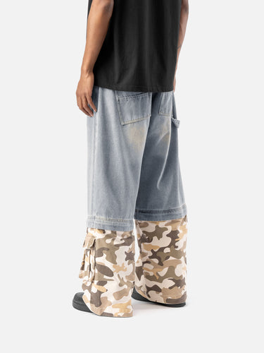 W10 DENIM CARGO
