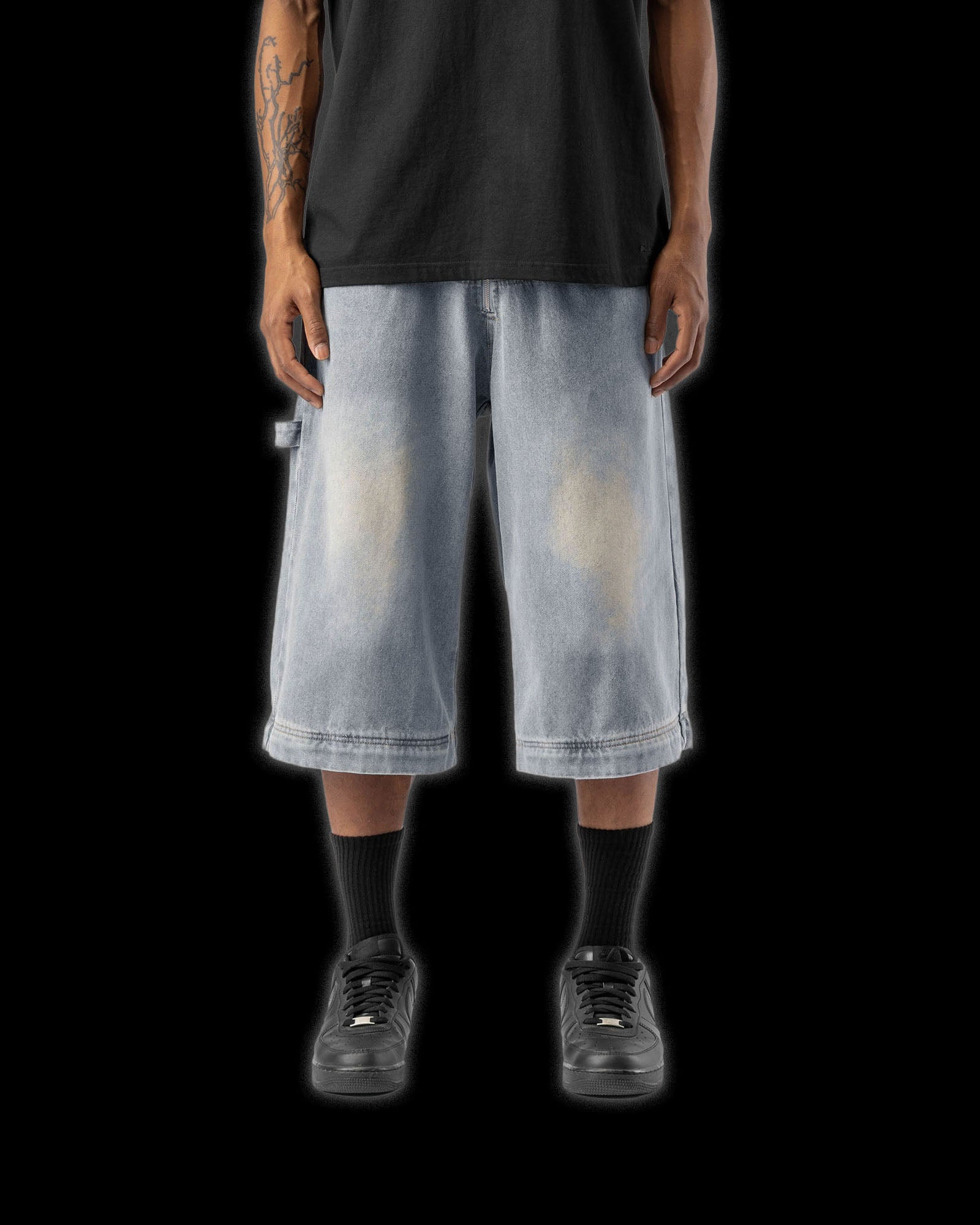 CONVERTIBLE DENIM JORTS