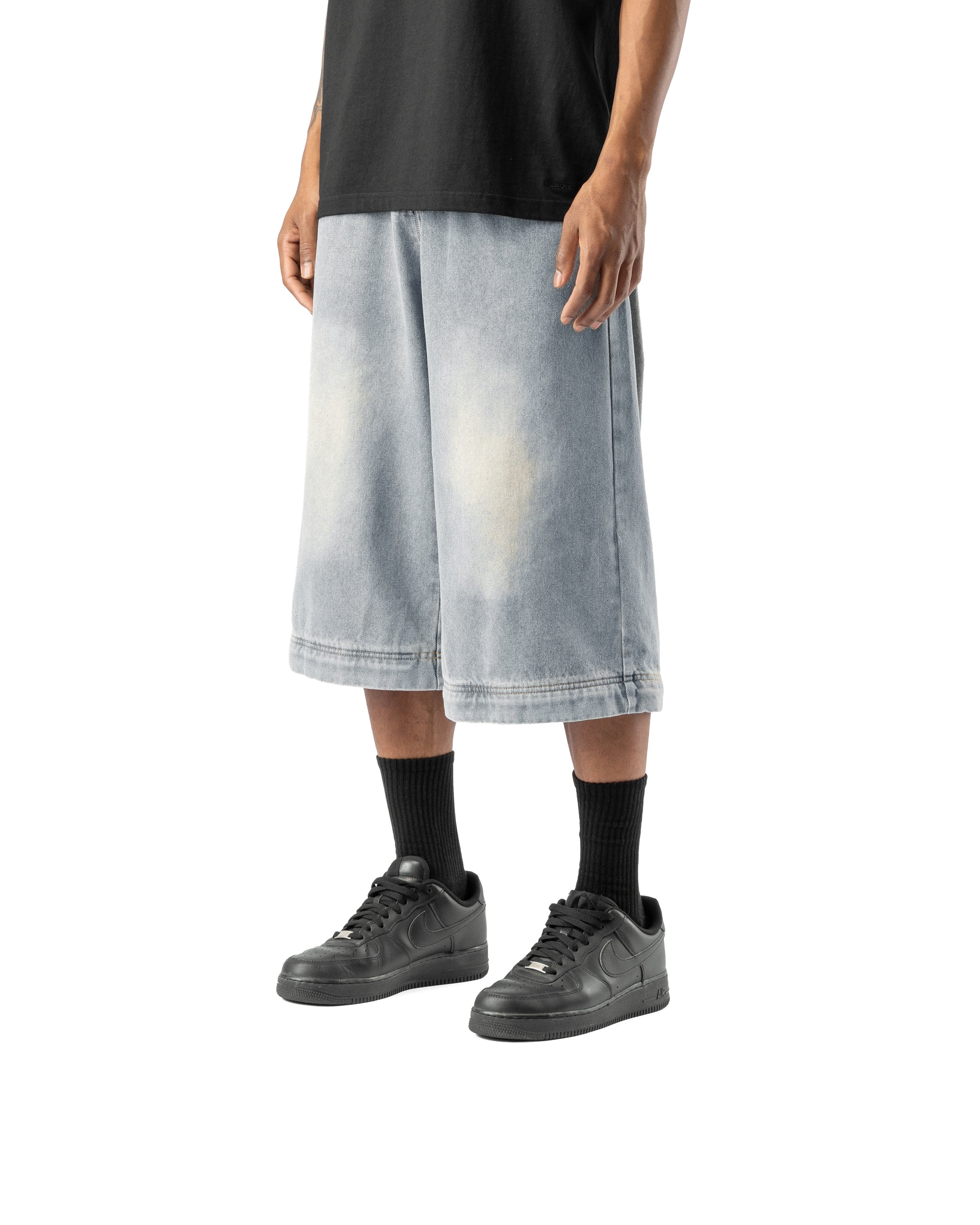 W10 DENIM JORTS