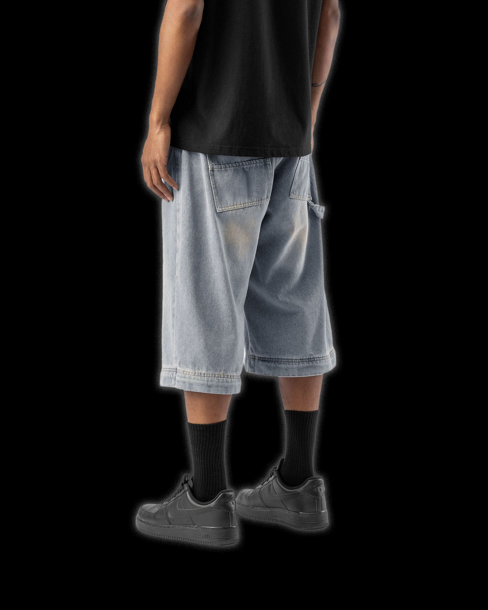 CONVERTIBLE DENIM JORTS