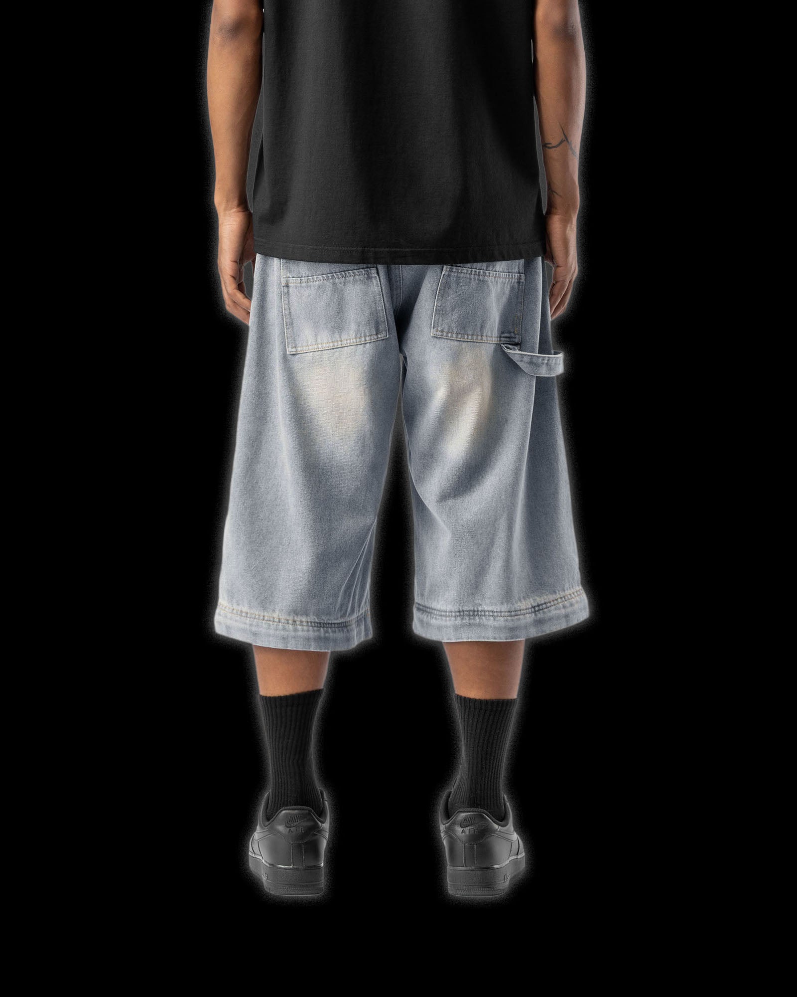 CONVERTIBLE DENIM JORTS