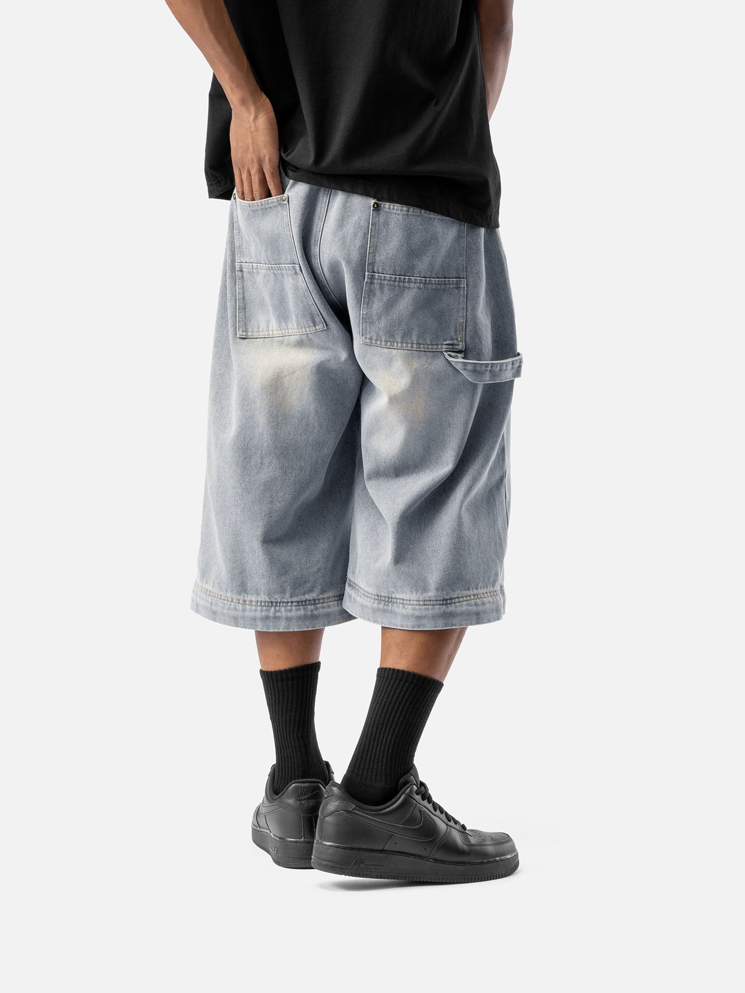 W10 DENIM JORTS