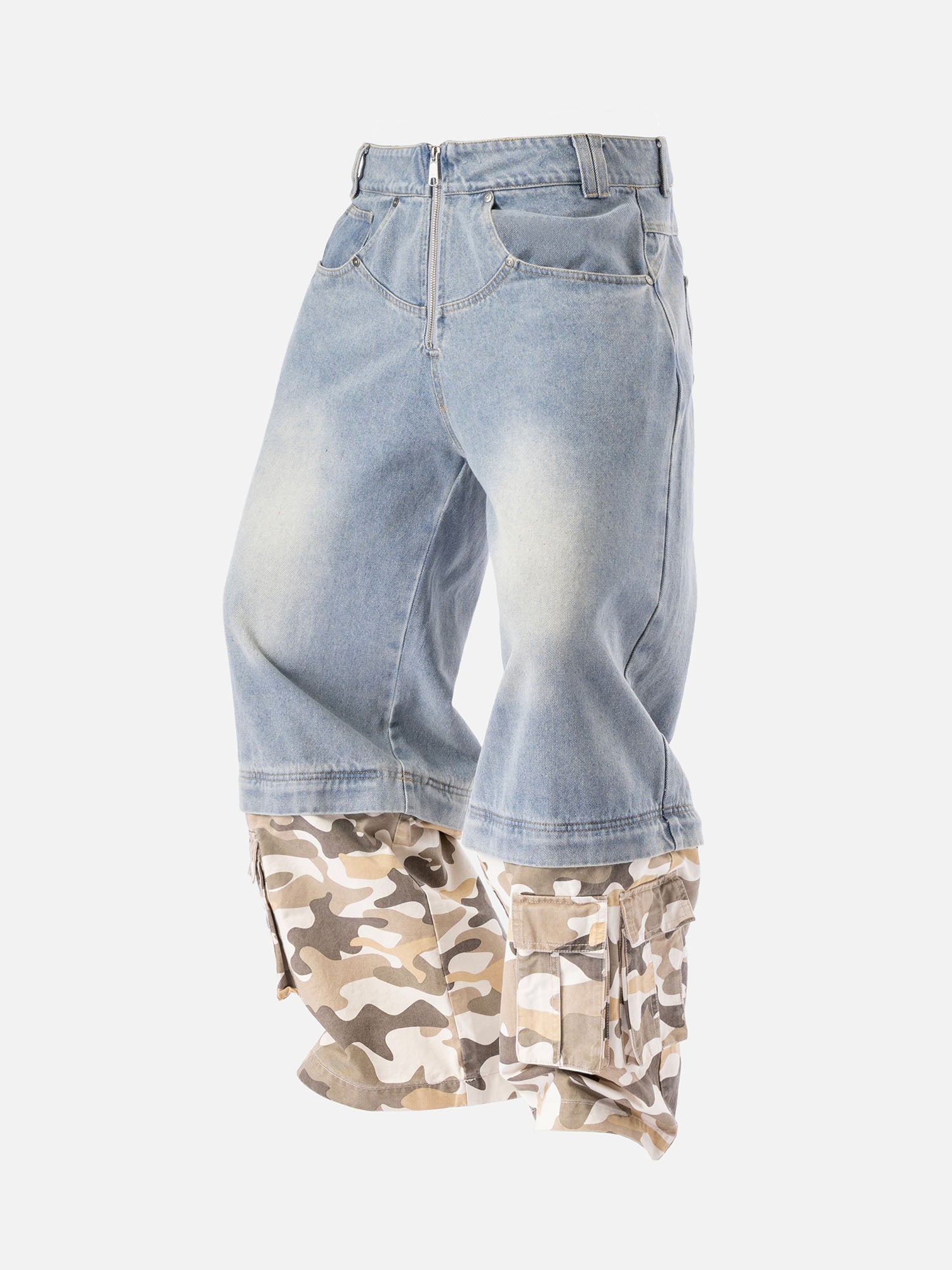 W10 DENIM CARGO