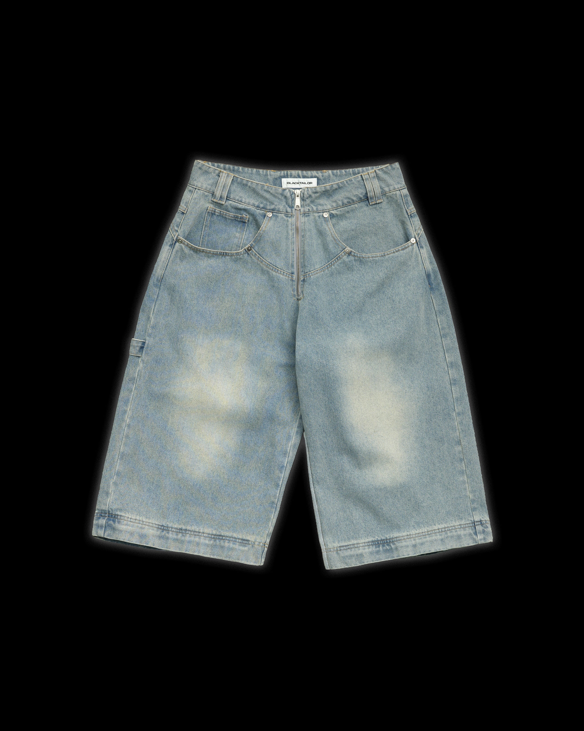 CONVERTIBLE DENIM JORTS