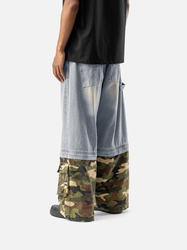 W10 DENIM CARGO