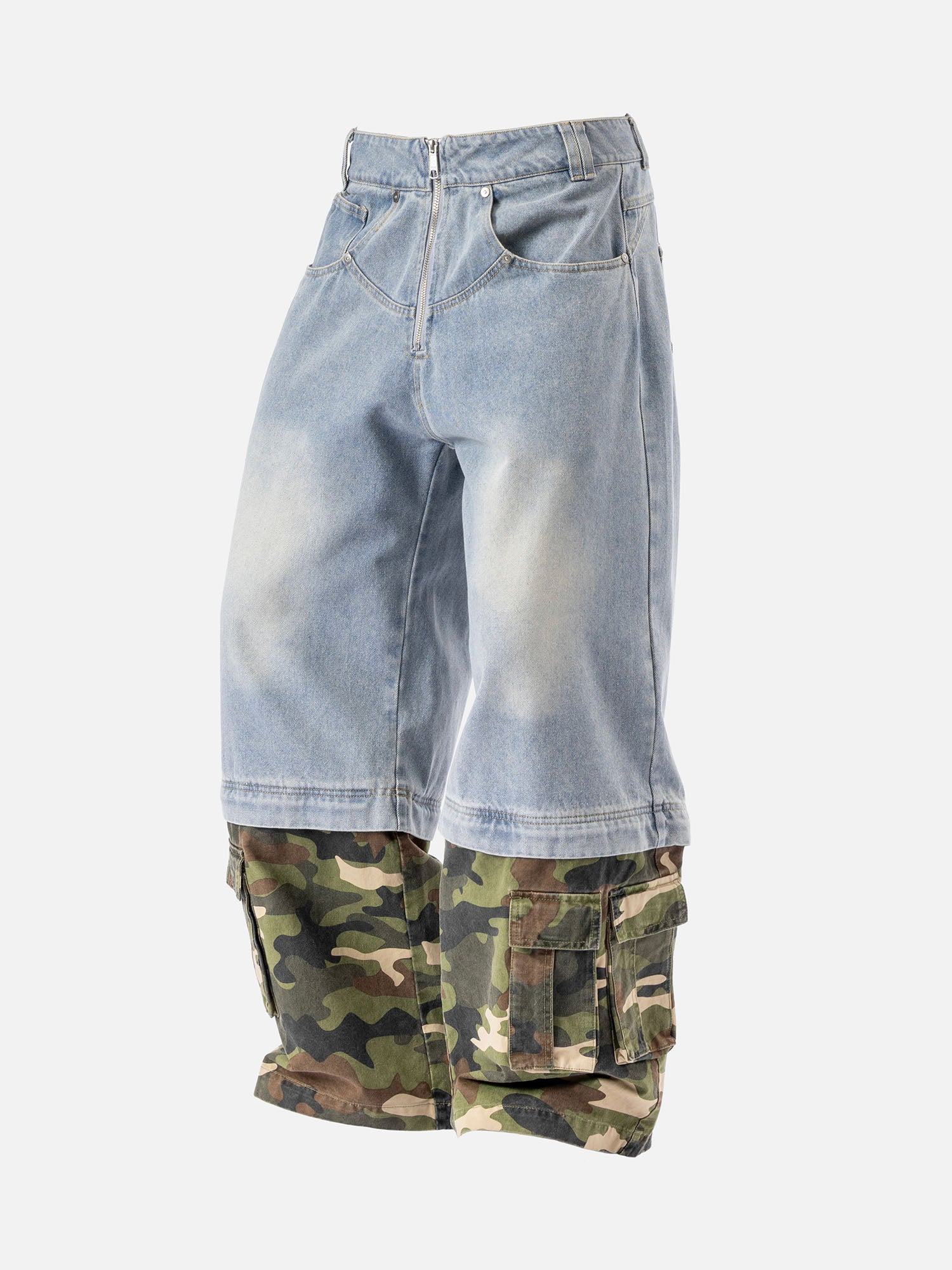 W10 DENIM CARGO