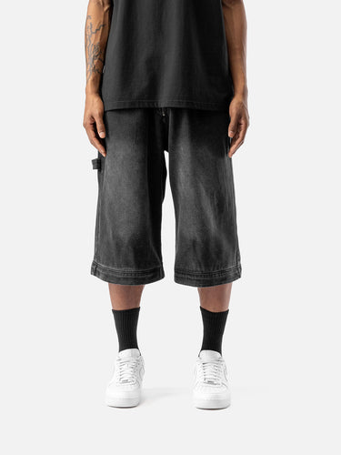 W10 DENIM JORTS