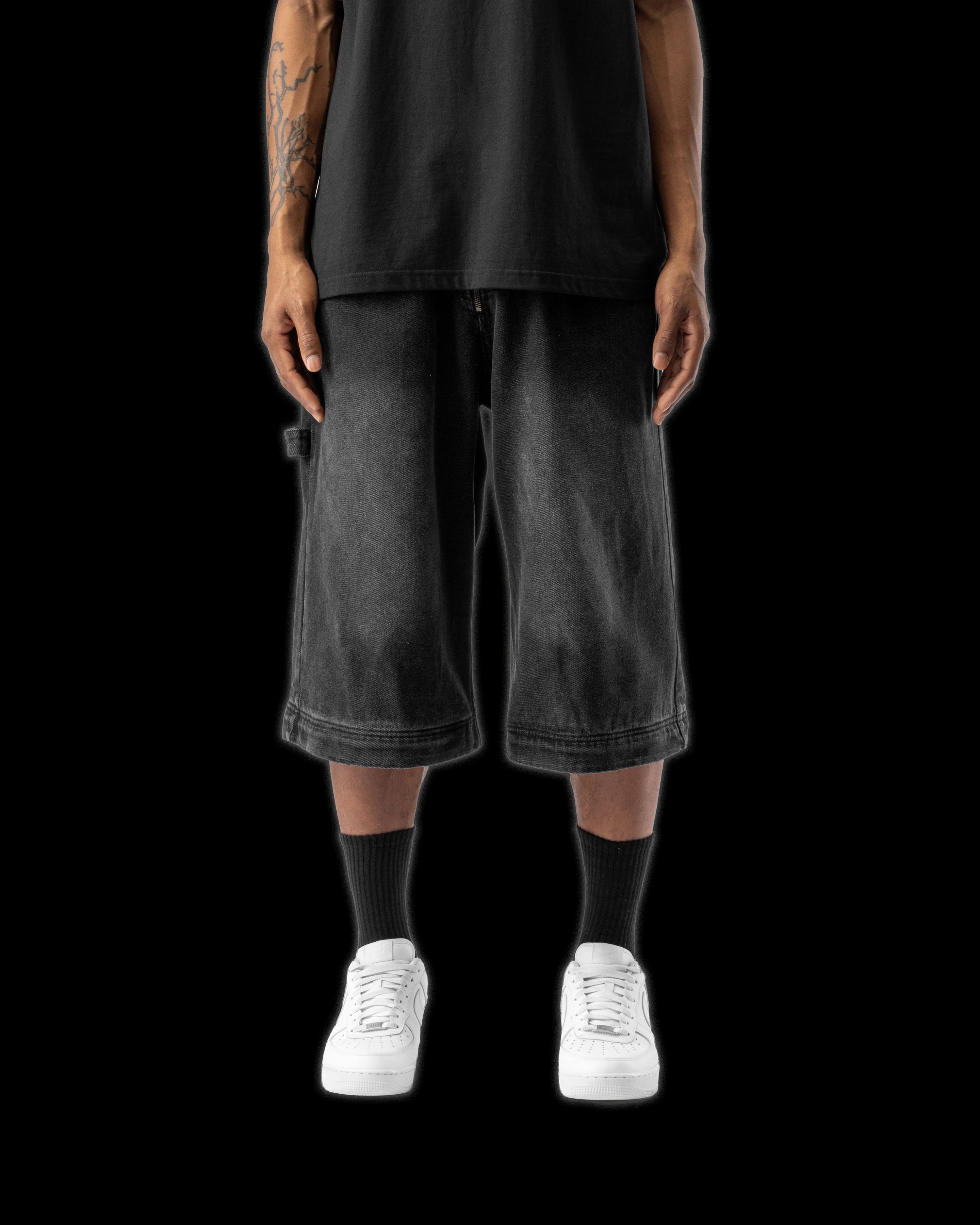 CONVERTIBLE DENIM JORTS