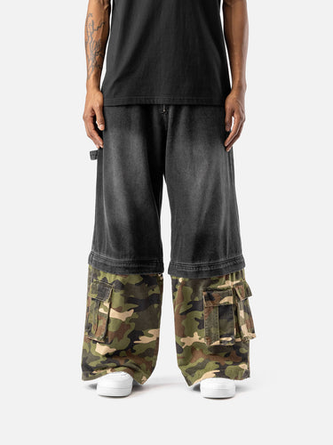 W10 DENIM CARGO