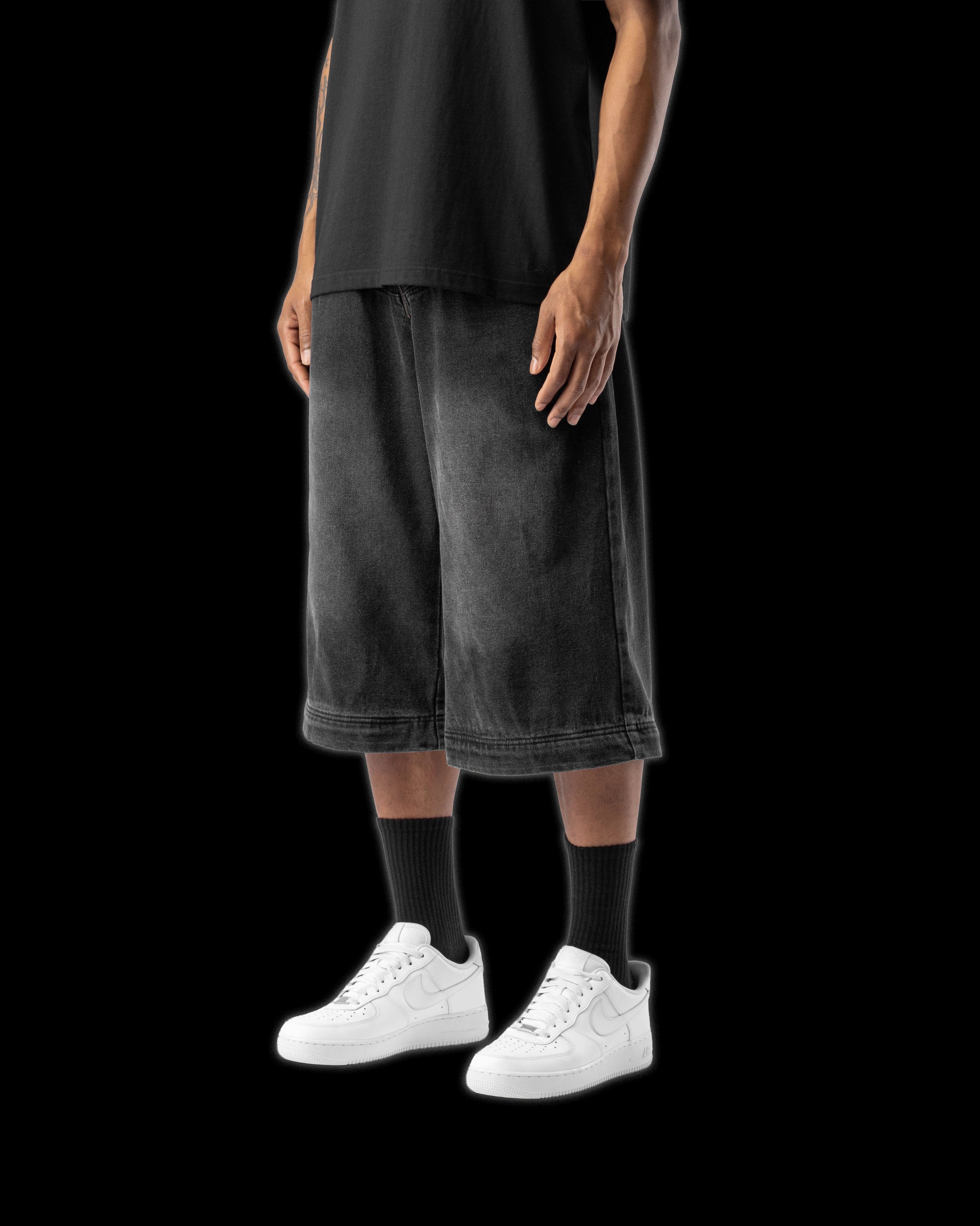 CONVERTIBLE DENIM JORTS