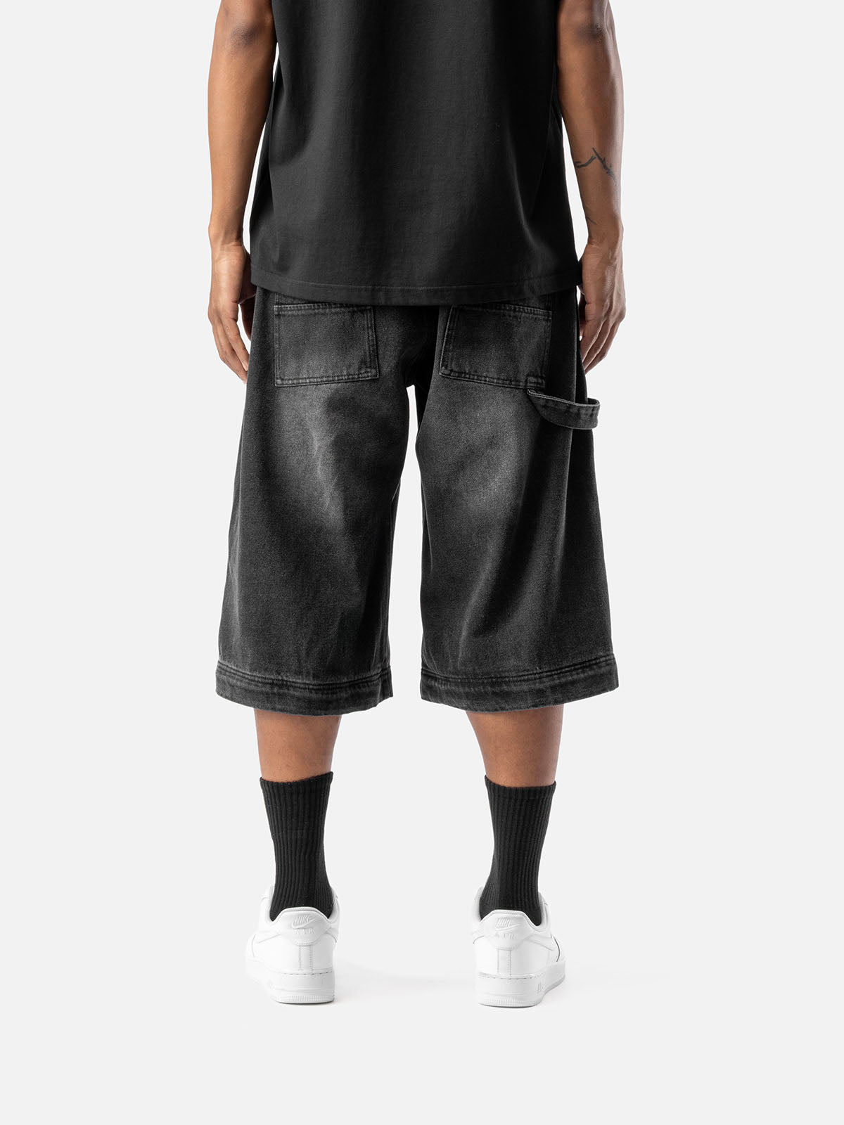 W10 DENIM JORTS