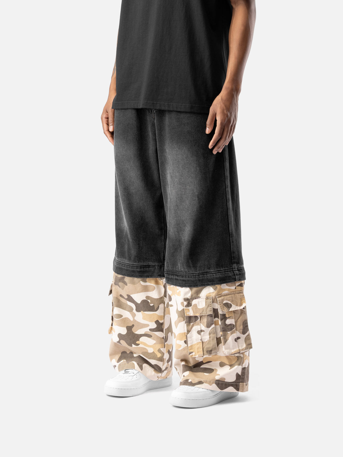 W10 DENIM CARGO