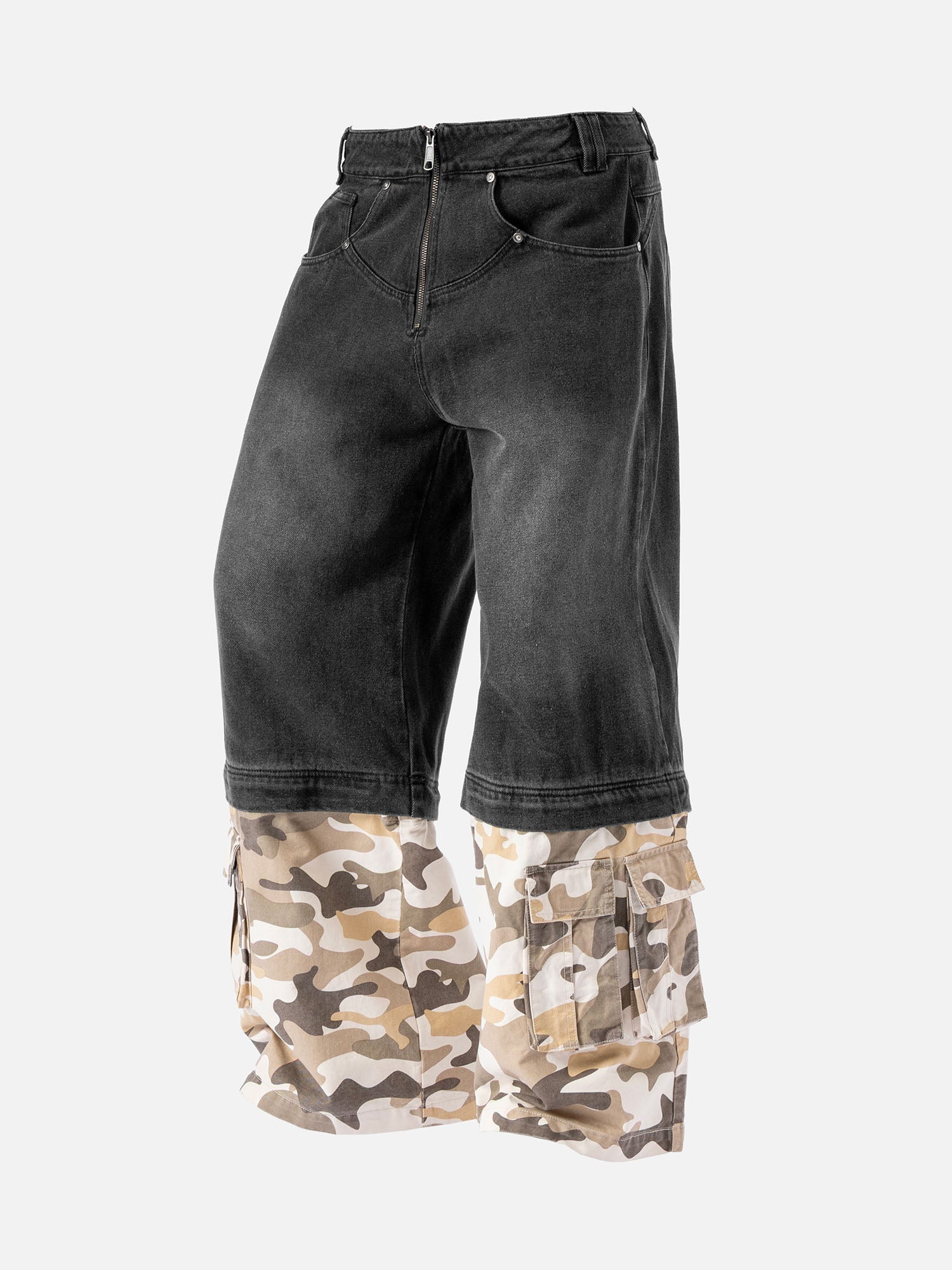 W10 DENIM CARGO
