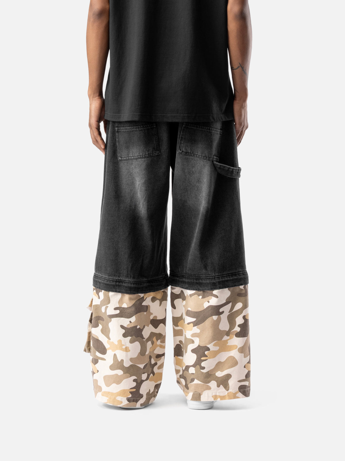 W10 DENIM CARGO