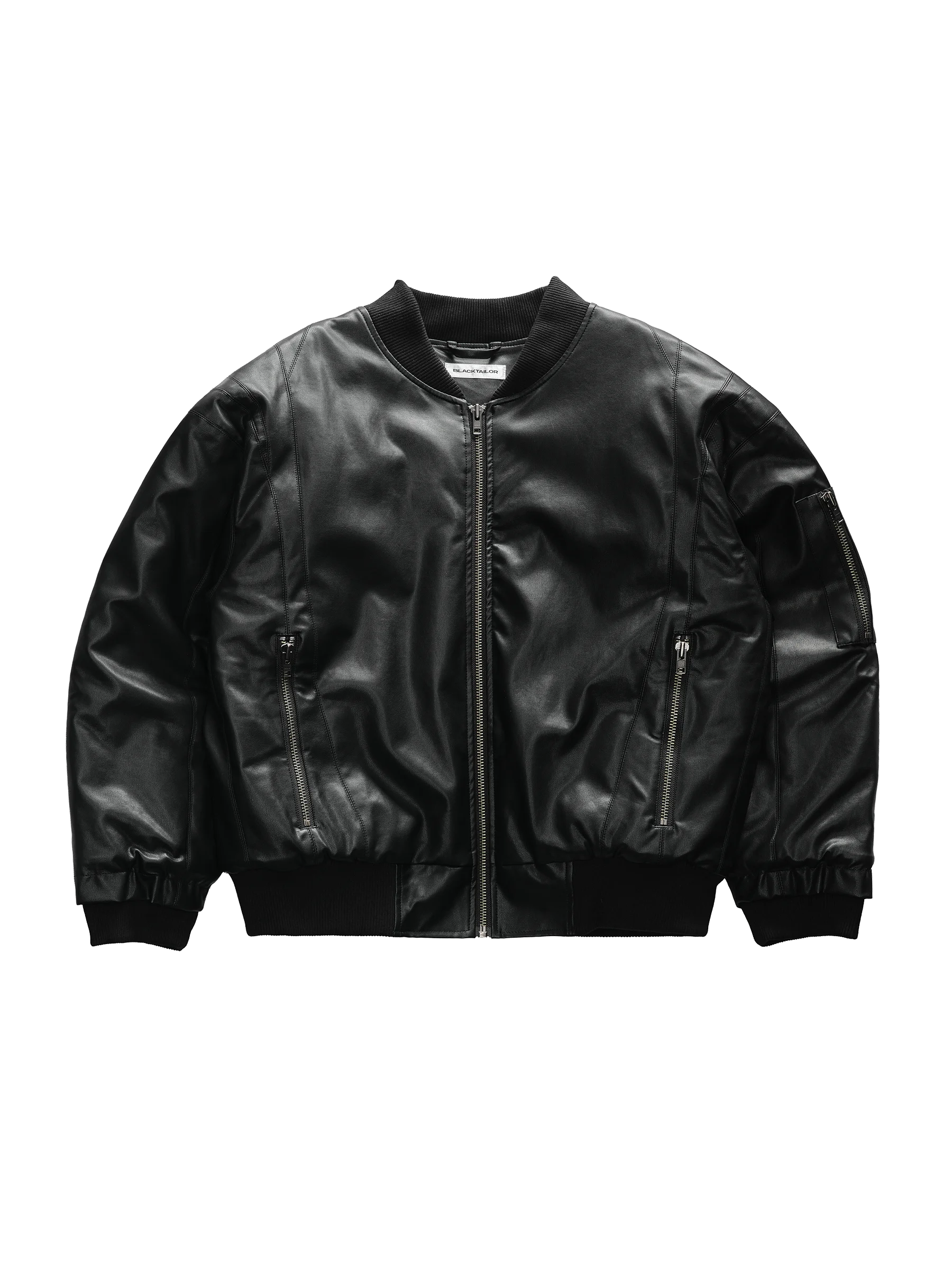 LEATHER BOMBER