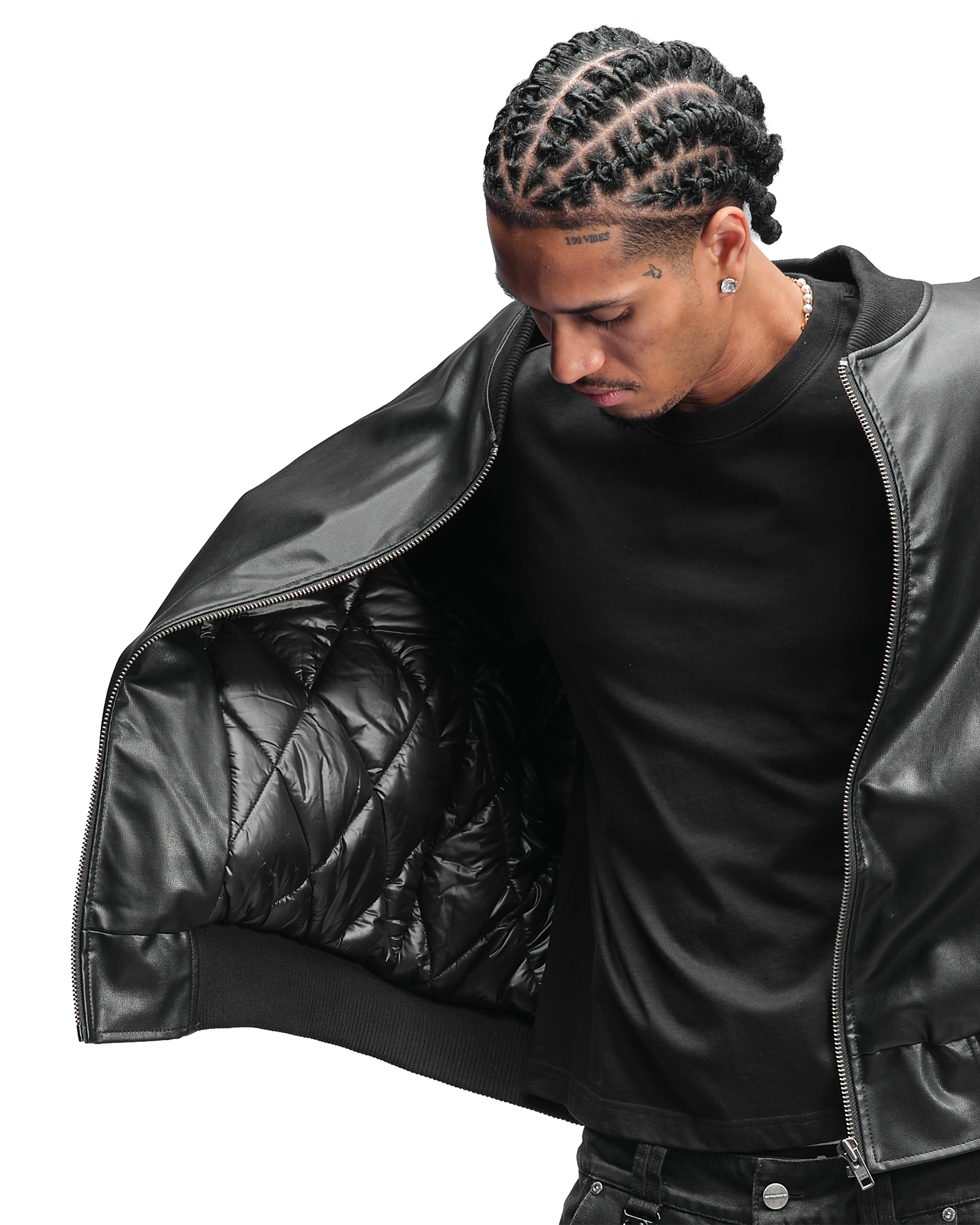 C2 LEATHER BOMBER