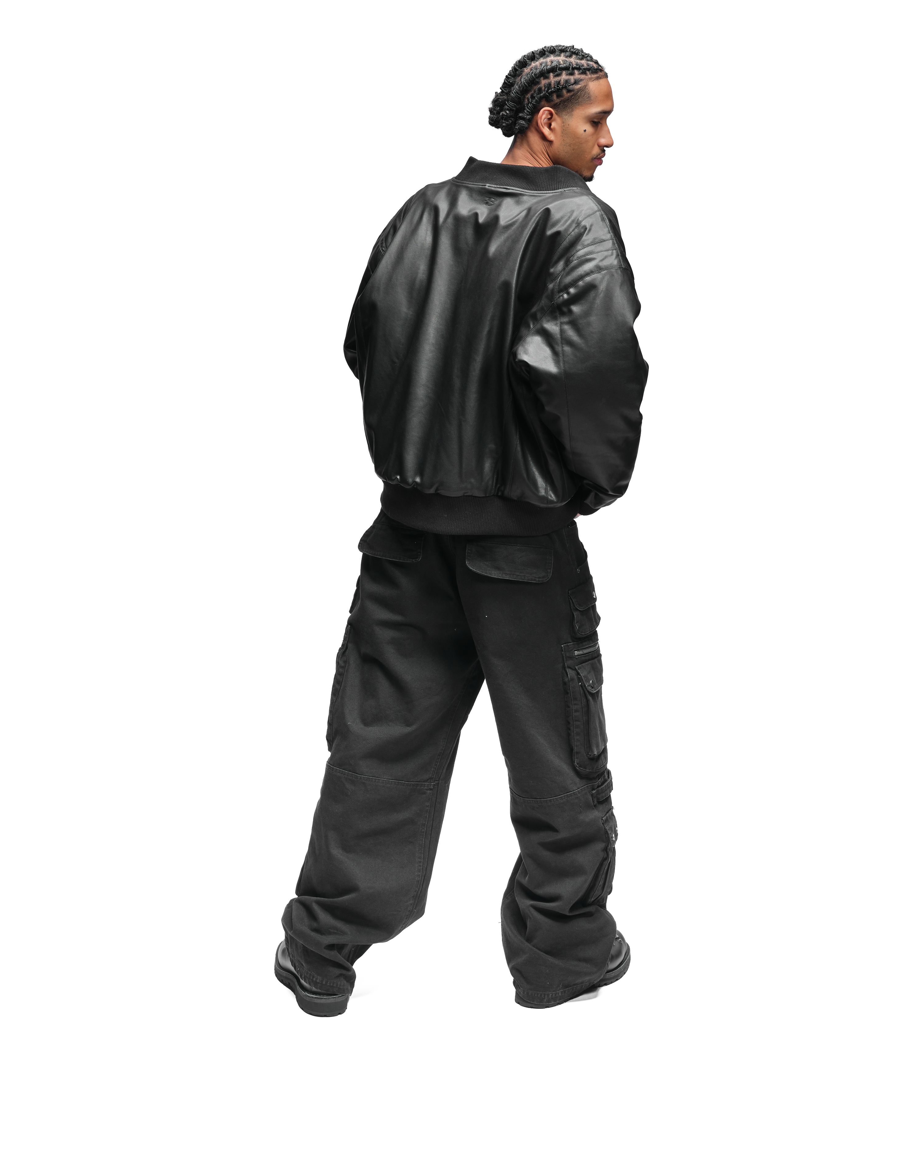 C2 LEATHER BOMBER