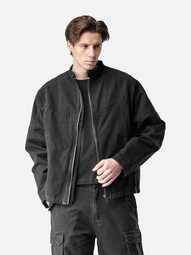 CANVAS RACER JACKET