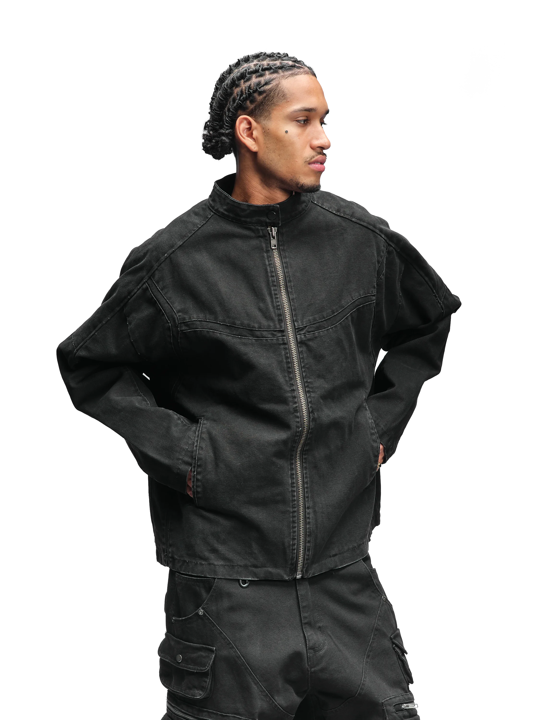 CANVAS RACER JACKET