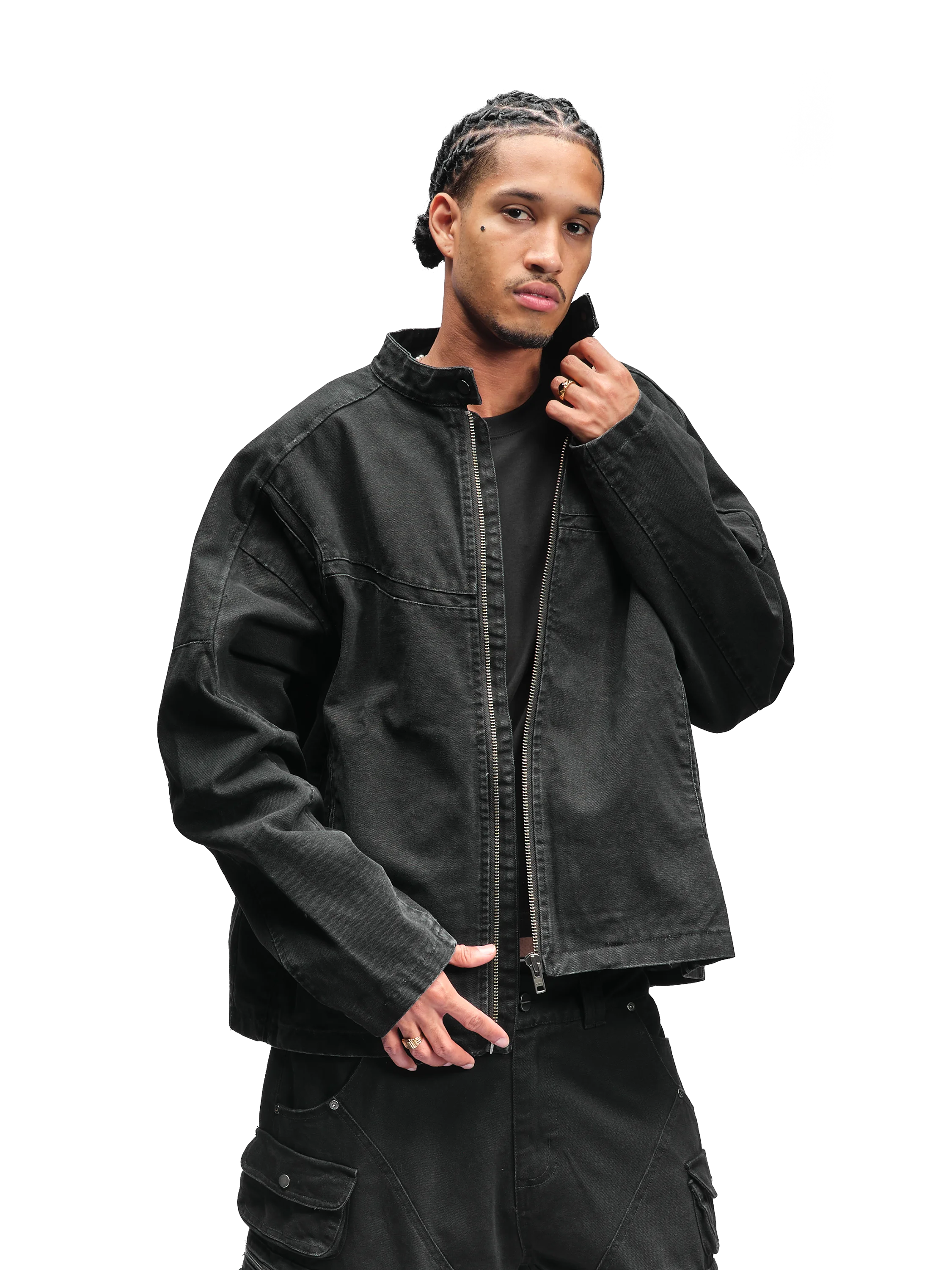 CANVAS RACER JACKET
