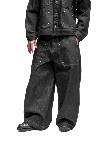 RIVET BAGGY DENIM