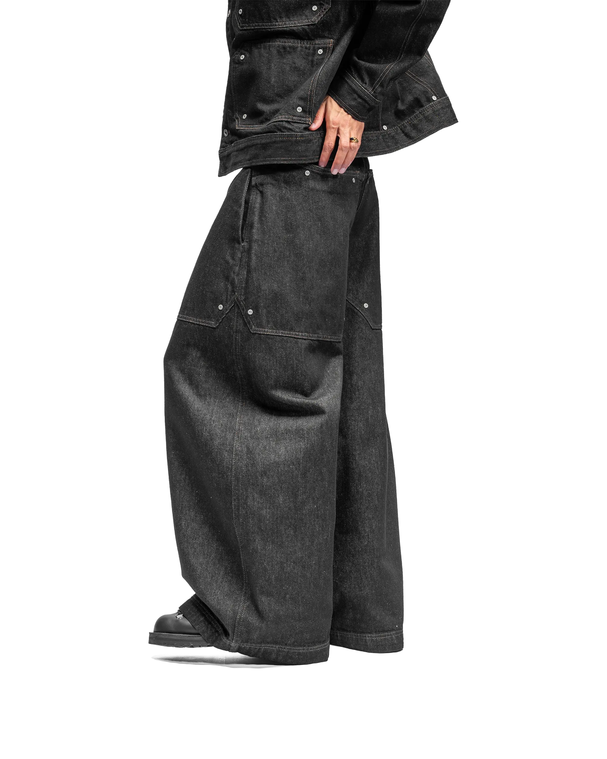 RIVET BAGGY DENIM