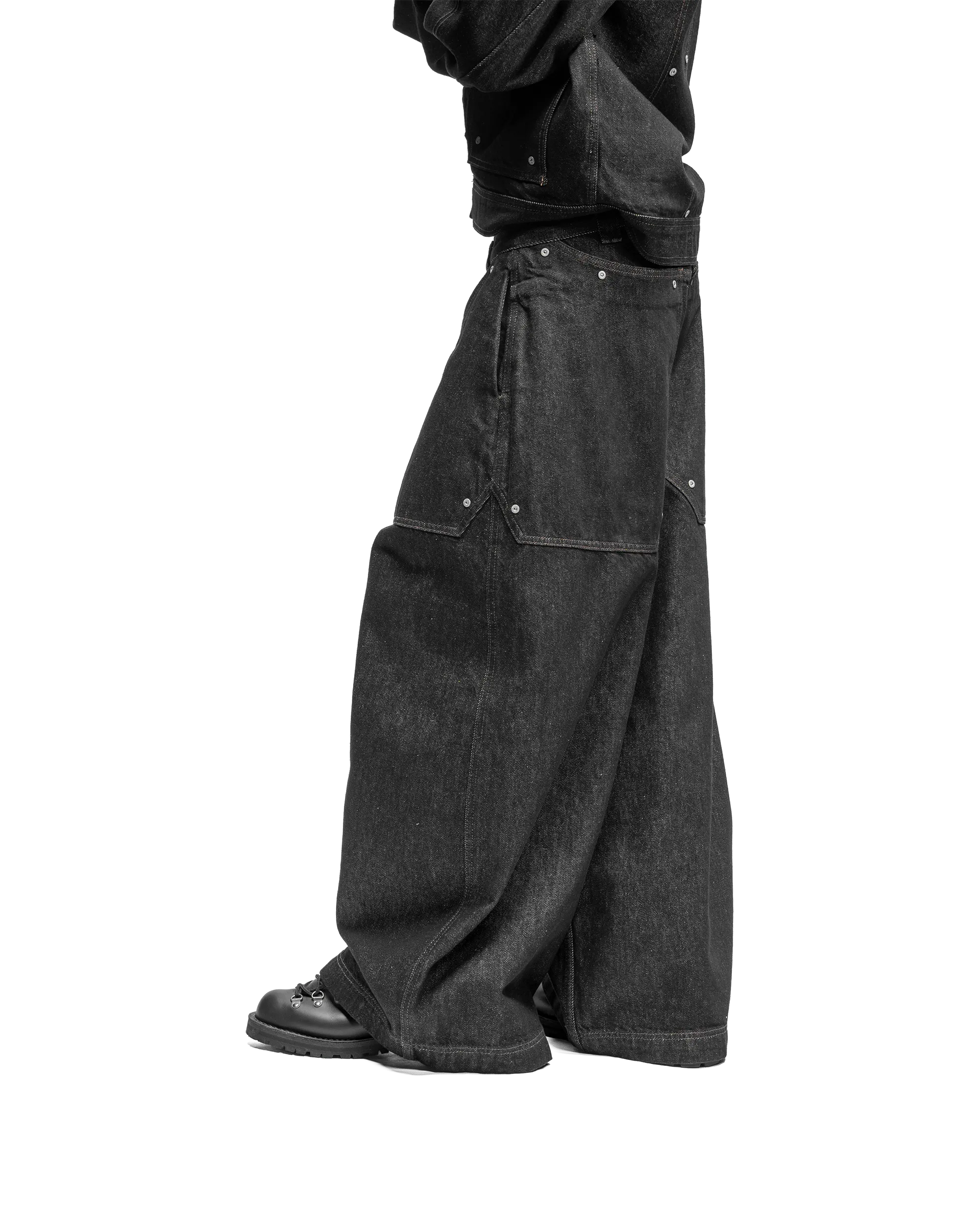 RIVET BAGGY DENIM