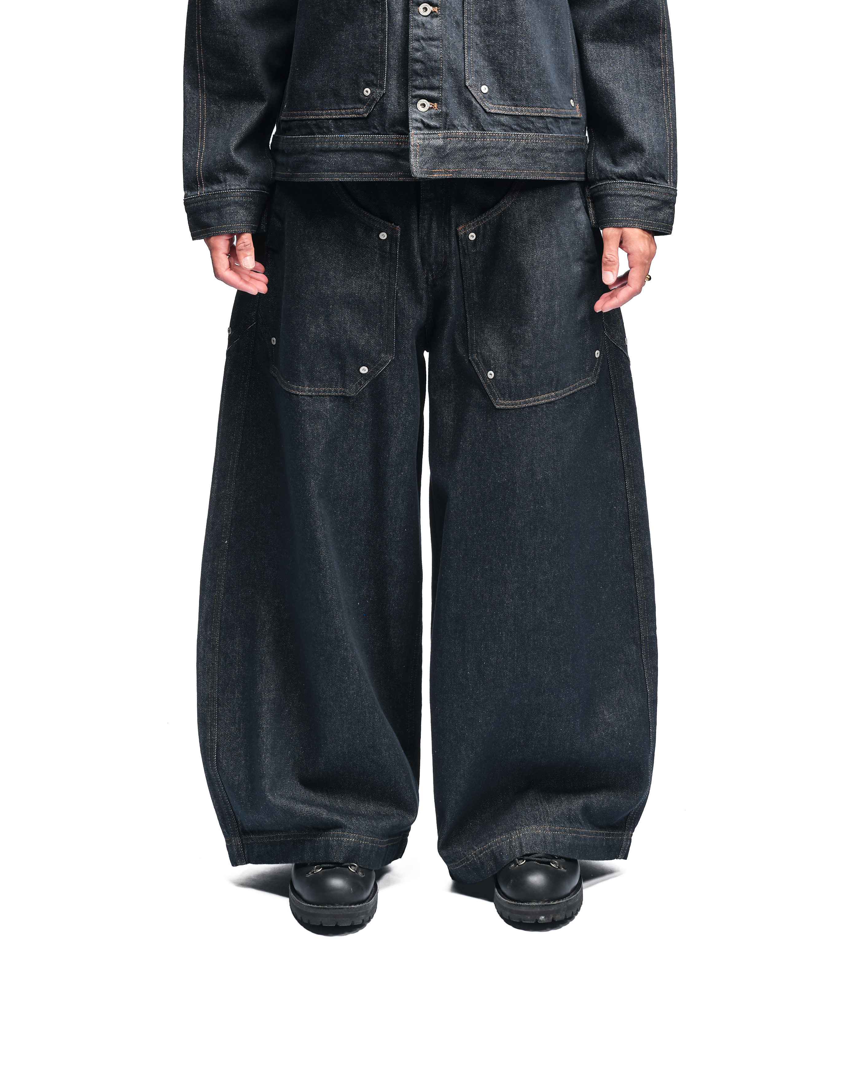 パンツ RIVET DESIGN LOOSE DENIM Rivet Baggy Denim Blue – BLACKTAILOR