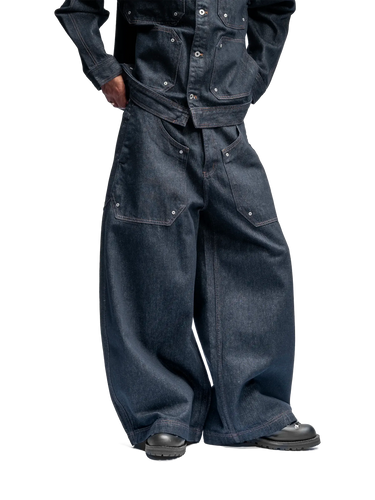 RIVET BAGGY DENIM