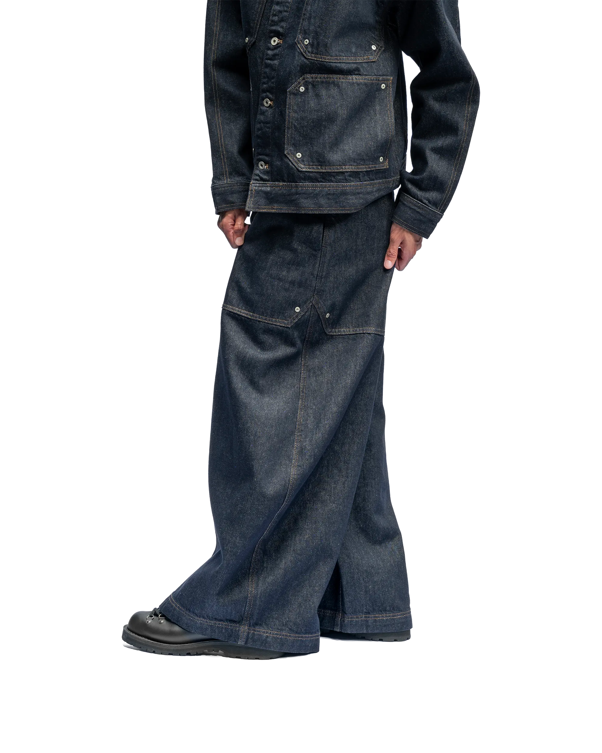 RIVET BAGGY DENIM