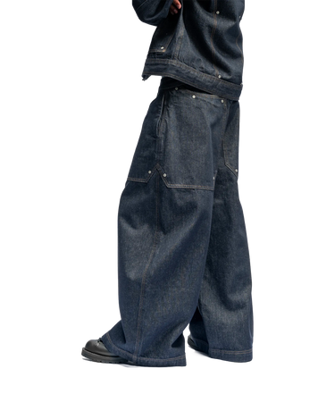 RIVET BAGGY DENIM