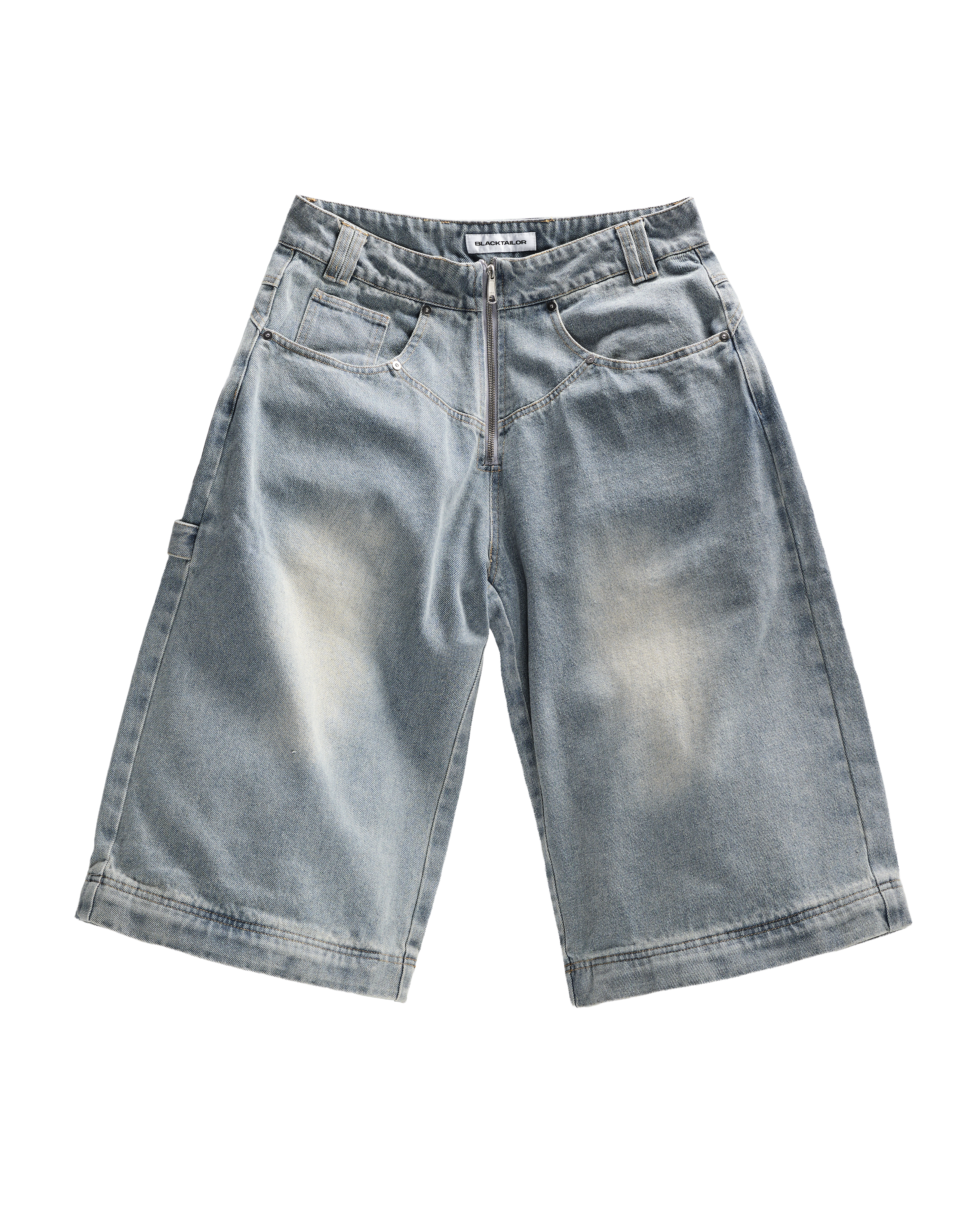 W10 DENIM JORTS
